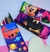 Kit Estojo Infantil Escolar com Ziper Princesas Disney Desenho Animado para Crianças Meninas + Kit Lapis de Cor 12 cores Presente - loja online