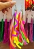 Brincos Feminino para Carnaval Festas Bloquinhos Fitas Fitinhas Coloridas Brinco Argola com Pompom Flor Girassol Eventos Tendência - comprar online