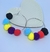 Brincos Feminino para Carnaval Festas Bloquinhos Fitas Fitinhas Coloridas Brinco Argola com Pompom Flor Girassol Eventos Tendência na internet
