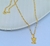 Colar Corrente Feminino Adulto e Infantil com Pingente Pet Gatinho Cachorro Dog Folheado Ouro Dourado Antialérgico Presente na internet