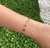Pulseira Tiffany com Pedrinhas Cristais ponto de Luz Bracelete Folheado / Pulseira Tifanny Pedras Cristal Zircônias Tendência Moda - loja online