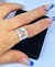 Anel Chapa Lisa Feminino Ajustável Coração Vazado Love Folheado Ouro 18k Dourado Prata Feminino Tendência Moda - Store LVO