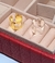 Anel Chapa Lisa Feminino Ajustável Coração Vazado Love Folheado Ouro 18k Dourado Prata Feminino Tendência Moda - Store LVO