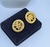 Brinco Feminino Medalha Pai nosso Brincos Antialérgico Onça Vazado/ Folha costela Adão/ Coração liso / Arvore da vida Tendência Moda - comprar online