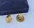 Kit Conjunto Colar e Brincos Feminino Corrente Elo Português com Pingente Medalha Oração Pai Nosso Folheado Ouro - Store LVO