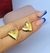 Brinco Feminino Medalha Pai nosso Brincos Antialérgico Onça Vazado/ Folha costela Adão/ Coração liso / Arvore da vida Tendência Moda - loja online