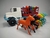 Kit Caminhão com 6 cavalos Caminhões Estilo Retrô Plastico 25 cm Mini Cavalinhos Brinquedo Infantil Colorido Presente - Store LVO