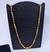 Colar Longo Corrente Feminino e Masculino Unissex 70cm Elos Cartier 4mm Folheado Ouro Dourado Tendência