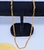Colar Longo Corrente Feminino e Masculino Unissex 70cm Elos Cartier 4mm Folheado Ouro Dourado Tendência - comprar online