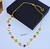 Kit Conjunto Colar Gargantilha e Pulseira Feminino Adulto e Infantil com Corações Zircônias Coloridos Folheado Ouro 18k Presente - comprar online