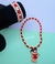 Imagem do Kit Colar e Pulseira Miçangas Pérolas Infantil Menina com Pingente Princesas Disney Minnie Stitch Sereia Moana Moda Kids