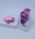 Imagem do Kit Relógio Infantil Digital Pisca Luz Led Colorido Toca Musica Princesa Disney Minnie Frozen Barbie + Bracelete 3D Glitter Presente