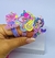 Kit Relógio Infantil Digital Menina + Bracelete Pulseira Plástico Aberto 3D Desenho animados Unicórnio Sereia Acessórios Moda - loja online
