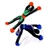 Imagem do Kit Bonecos Super Ninjas homem geleca Desce escala Gruda parede teto de vidro Presente Festa Brindes Lembrançinha