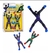 Kit Bonecos Super Ninjas homem geleca Desce escala Gruda parede teto de vidro Presente Festa Brindes Lembrançinha - loja online