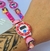 Kit Relógio Infantil Digital Menina + Bracelete Pulseira Plástico Aberto 3D Desenho animados Unicórnio Sereia Acessórios Moda na internet