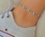 Imagem do Kit Colar Choker e Pulseira Feminino Olho Grego Azul Folheado a Ouro Dourado e Prata Gargantilha Acessórios Feminino Moda