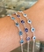 Kit Colar Choker e Pulseira Feminino Olho Grego Azul Folheado a Ouro Dourado e Prata Gargantilha Acessórios Feminino Moda - Store LVO