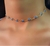 Kit Colar Choker e Pulseira Feminino Olho Grego Azul Folheado a Ouro Dourado e Prata Gargantilha Acessórios Feminino Moda - comprar online