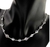 Colar Gargantilha + Pulseira com pedras Cristais Folheado Prata Choker Tiffany ponto de Luz Cristal Prateado tendência Luxo - loja online