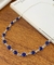 Colar Gargantilha + Pulseira com pedras Cristais Folheado Prata Choker Tiffany ponto de Luz Cristal Prateado tendência Luxo na internet