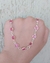 Colar Gargantilha + Pulseira com pedras Cristais Folheado Prata Choker Tiffany ponto de Luz Cristal Prateado tendência Luxo - loja online