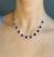 Colar Gargantilha + Pulseira com pedras Cristais Folheado Prata Choker Tiffany ponto de Luz Cristal Prateado tendência Luxo