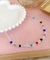 Colar Gargantilha + Pulseira com pedras Cristais Folheado Prata Choker Tiffany ponto de Luz Cristal Prateado tendência Luxo