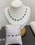 Kit Colar Choker e Pulseira Feminino Olho Grego Azul Folheado a Ouro Dourado e Prata Gargantilha Acessórios Feminino Moda - Store LVO
