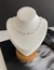 Colar Gargantilha + Pulseira com pedras Cristais Folheado Prata Choker Tiffany ponto de Luz Cristal Prateado tendência Luxo - comprar online