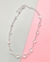 Colar Gargantilha + Pulseira com pedras Cristais Folheado Prata Choker Tiffany ponto de Luz Cristal Prateado tendência Luxo - comprar online