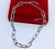 Kit Colar e Pulseira Corrente Elos Cartier Folheado Ouro Dourado e Prata Conjunto Feminino Moda Tendência Luxo - Store LVO