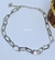 Kit Colar e Pulseira Corrente Elos Cartier Folheado Ouro Dourado e Prata Conjunto Feminino Moda Tendência Luxo - loja online