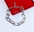 Kit Colar e Pulseira Corrente Elos Cartier Folheado Ouro Dourado e Prata Conjunto Feminino Moda Tendência Luxo na internet