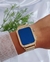 Relógio Feminino Digital Led Strass Quadrado Silicone com Pedras Zircônias Luxo Casual Dourado Rose Gold Tendência Presente - comprar online