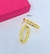 Imagem do Brinco Feminino Orgânico Oval Martelado Vazado Folheado 18K Dourado e Prata Luxo Brincos Moderno elegante Moda