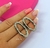Kit Conjunto Colar e Brincos Choker aro Liso Orgânco Oval Vazado Andulado Folheado Ouro 18k Inspiração Blogueira Lançamento