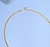 Kit Colar e Brincos Choker Aro Rigido Fino Liso com Pingente Coração Love Liso Preto Branco Folheado Ouro Dourado Luxo - comprar online