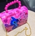 Bolsinha Infantil Menina Mini Bag Alça Corrente Mão Pérola Bolsa Disney Personagem Stitch lilo Moda Blogueirinha Meninas 2024 - loja online