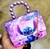 Bolsinha Infantil Menina Mini Bag Alça Corrente Mão Pérola Bolsa Disney Personagem Stitch lilo Moda Blogueirinha Meninas 2024 - Store LVO