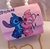 Bolsinha Infantil Menina Mini Bag Alça Corrente Mão Pérola Bolsa Disney Personagem Stitch lilo Moda Blogueirinha Meninas 2024 na internet