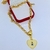 Colar Filhos Corrente Elos Grossa Pingente Coração Madrepérola Menina Menino Folheado Ouro Gargantilha feminino Mães Presente - comprar online