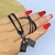 Colar Couro Feminino e Masculino Cordão Fio encerado Ajustável com Pingente Escapulario Nosso senhora do Carmo Aço Inox Tendência - Store LVO