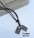 Colar Couro Feminino e Masculino Cordão Fio encerado Ajustável com Pingente Escapulario Nosso senhora do Carmo Aço Inox Tendência