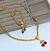 Kit Colar e Pulseira Feminino Corrente elo Malha dupla Veneziana Grossa Com Pingente Cereja Cravejado Lançamento Tendência Moda
