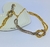 Kit Colar e Pulseira Corrente Veneziana Elo Duplo Mix Nó Folheado Ouro Dourado com Prata Inspiração Blogueira Moda Presente - comprar online