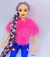 Brinquedo Boneca Barbie Fashion estilosa toda Articulada Rapunzel cabelo longos trançado + Acessórios Presente meninas - comprar online