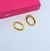 Kit Colar Choker e Brincos Feminino Corrente Elos Grosso Oval Folheado Ouro Luxo Conjunto Par de Brinco Antialérgico Presente Moda na internet