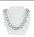 Kit Colar Choker e Brincos Feminino Corrente Elos Grosso Oval Folheado Ouro Luxo Conjunto Par de Brinco Antialérgico Presente Moda - comprar online