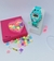 Relógio Infantil Digital Esporte Silicone Ajustável para Meninas + Kit Miçangas Coloridas para Montar Colares Pulseiras Anéis Presente - loja online
